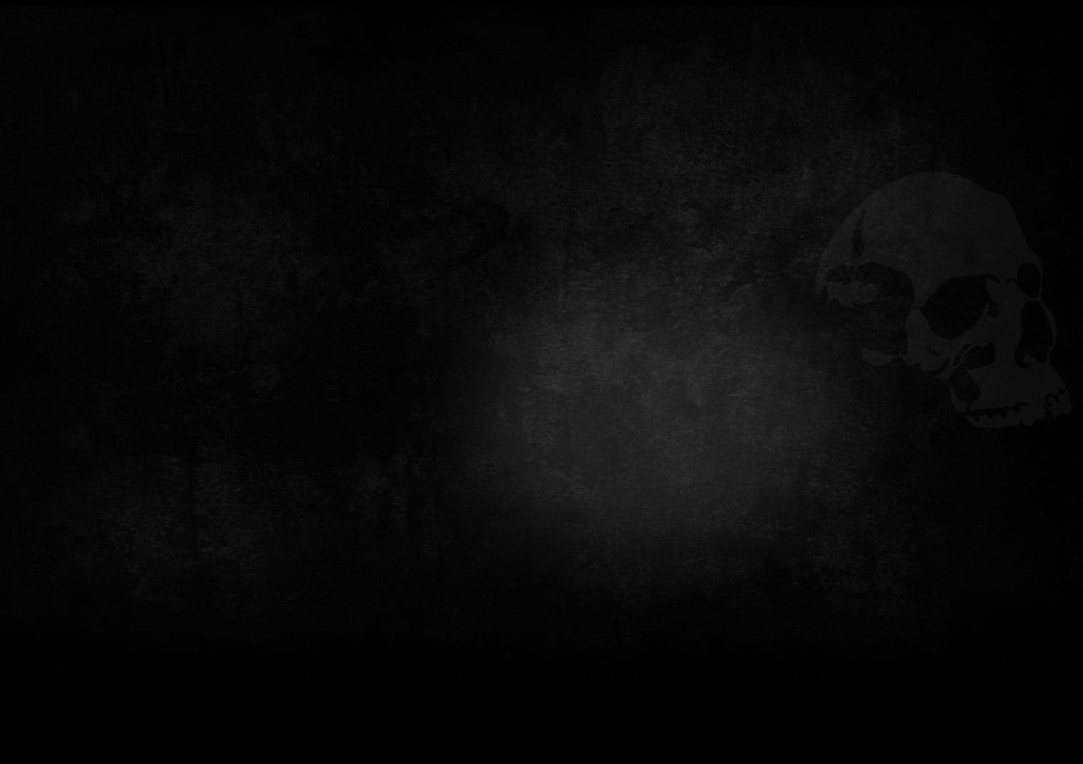 Schwarzer Hintergrund mit grauem Schatten.